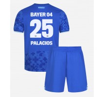 Bayer Leverkusen Exequiel Palacios #25 Koszulka Trzecia dzieci 2025-26 Krótki Rękaw (+ krótkie spodenki)